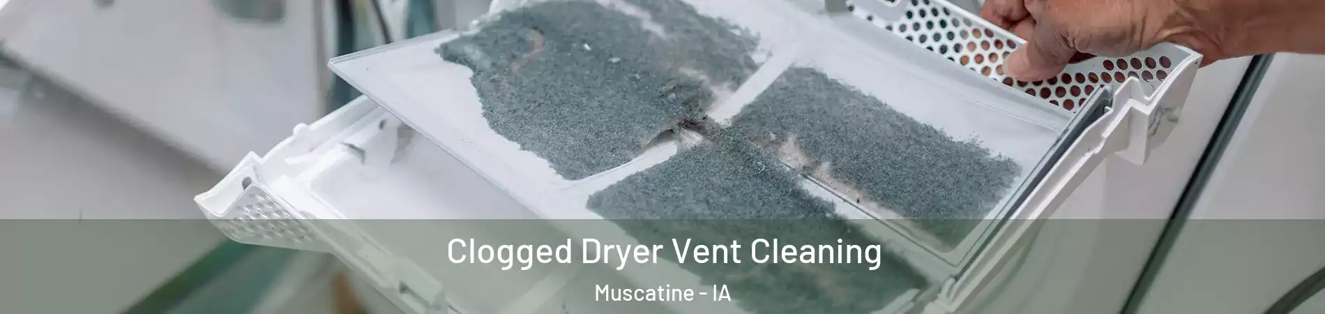  Clogged Dryer Vent Cleaning Muscatine - IA
