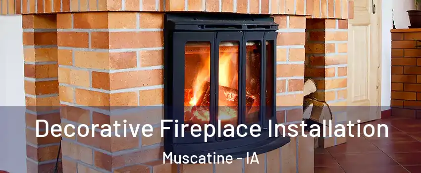  Decorative Fireplace Installation Muscatine - IA
