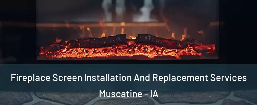  Fireplace Screen Installation And Replacement Services Muscatine - IA