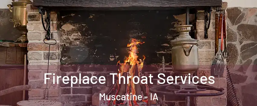  Fireplace Throat Services Muscatine - IA