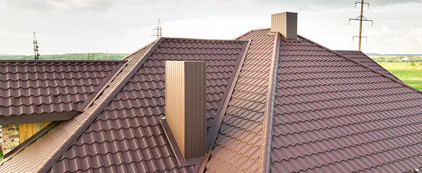 Residential Chimney Flashing Restoration in Muscatine, IA