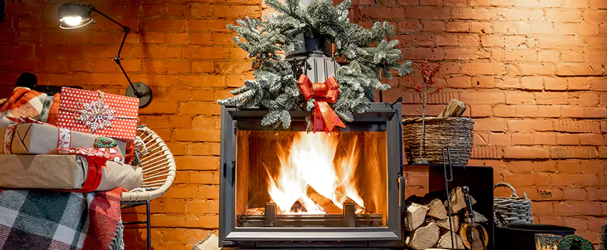 Travis Industries Linear Gas Fireplace Installation in Muscatine, Iowa