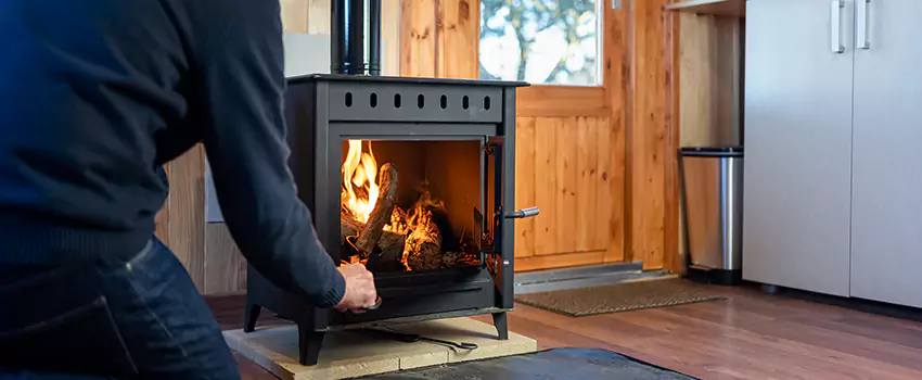 Open Hearth Wood Fireplace Installation in Muscatine, IA