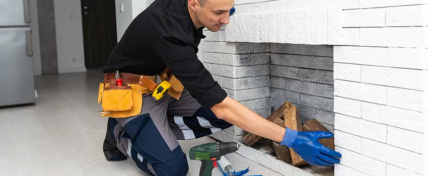 Fireplace Damaged Damper Frame Repair Services in Muscatine, Iowa